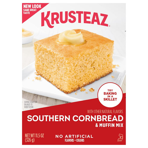 Krusteaz Southern Cornbread and Muffin Mix, 11.5 OZ (Pack of 1)