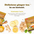 Pocas 2-Pack, 20 Packets Honey Ginger Instant Tea Powder, Original & Mint Variety Ginger Extract & Real Honey