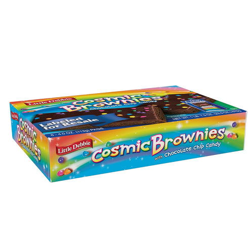4 (Pack 6) Little Debbie Cosmic Brownie Single-Serve Caddie, Chocolate, Ounce