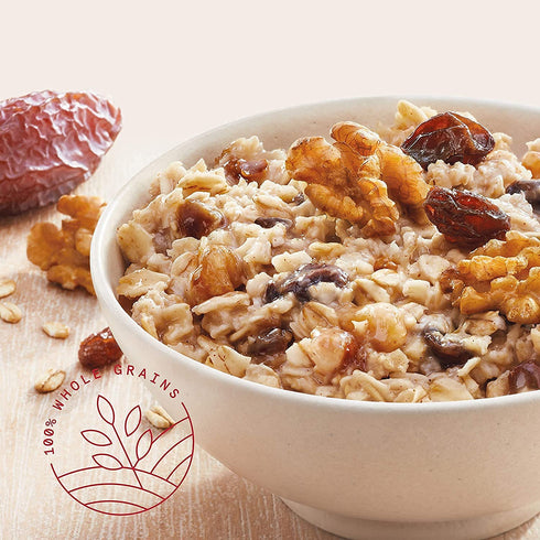 10 count 1.51 oz Packets (Pack 4) Quaker Instant Oatmeal, Raisin & Spice, Breakfast Cereal, , Per Box