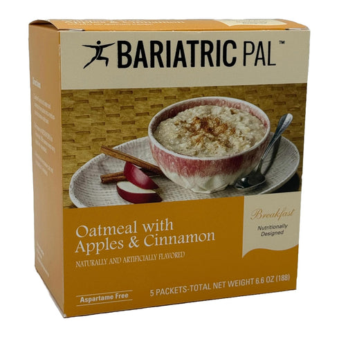 12g (3-Pack) BariatricPal Protein Oatmeal - Apples & Cinnamon