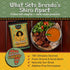 1lb/16oz Brundo Spice Company Ethiopian Shiro Mitten Spicy Chickpea (Shimbera) Legume Blend Imported from Ethiopia