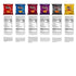 Pack (Pack 21) Doritos Flavored Tortilla Chips Variety