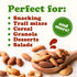 8 Food to Live Organic Dry Roasted Almonds and Cashews Mix, Ounces Unsalted Oven Roasted Nuts, Non-GMO, Protein Rich