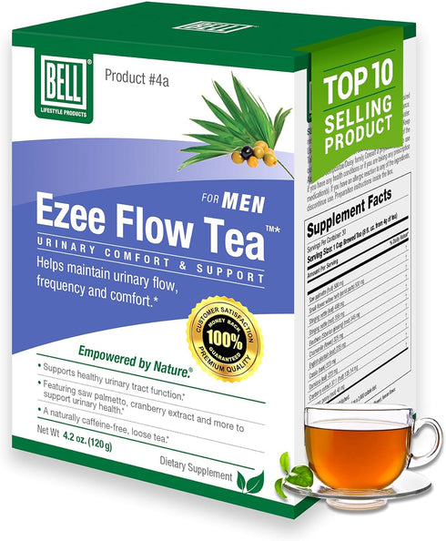 Bell Ezee Flow Urinary Support Tea for Men -A Natural Solution -