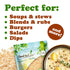 12 Food to Live Toasted White Chopped Onion, Ounces Roasted, Ready to Use. Ideal for Cooking, Soups, Salads. Non-GMO