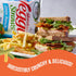 1 Oz (Pack 24) Sensible Portions Garden Veggie Snacks - Ranch Veggie Straws, Snack Size