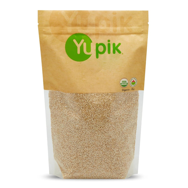 Yupik Organic White Quinoa, 2.2 lb (35.2 oz), Non-GMO, Gluten-Free, Kosher, Vegan,