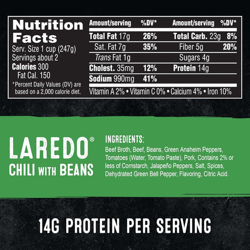 STAGG 15 Oz (Pack 6) Laredo Chili With Beans