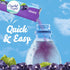 120 Packets, 0.11 oz Crystal Light Drink Mix with Caffeine, for Convenient On-the-Go Flavorful Hydration, Naturally