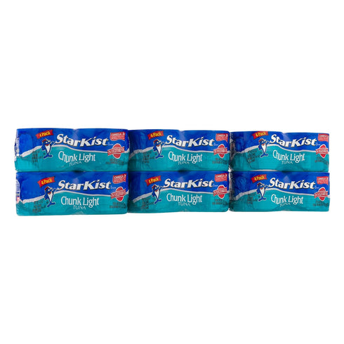 5 (Pack 12) StarKist Chunk Light Tuna in Oil - Ounce