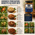 Generic 40 Oz Mixed Nuts Cashew Almond Hazelnut Pecan Whole Roasted with Sea Salted Snack Blend Resealable Jar