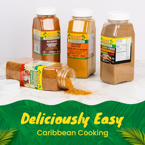 800g Cool Runnings Jerk Seasoning - Bold and Spicy Jamaican Style Seasoning for Marinating, Grilling, Baking