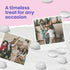 (1 lb) Cambie Jordan Almonds | Bright White Candy Almond | Premium Roasted Almonds with a Sweet Sugar Coating |
