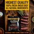 Country 2.14 Oz (3 Pack) Tillamook Beef Jerky, Smoker PRO Edition, Zero Sugar Teriyaki, Real Hardwood Smoked Fresh