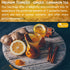 TOG999, 120 Bags Premium Turmeric Ginger Cinnamon Tea. Upgraded Version. Improve Digestion, Support Brain, Weight, Skin