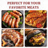 38-40mm,1.5-1.57" 70lbs Making,Pack 2 SAUSAGE CASINGS Natural Hog Casings Dia, Edible Casing for Home Sausage