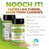 4oz NOOCH IT Cashew Parmesan Cheese | Dairy-Free, Organic, Fair Trade, Non-GMO, Gluten-Free | Plant-Based Cashew Cheese