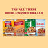 Basic 4 19.8 oz (Pack 6) Heart Healthy Cereal, Fruit and Nut Fiber Cereal with Whole Grain
