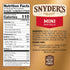 16 Oz Snyder's of Hanover Mini Pretzels, Bag