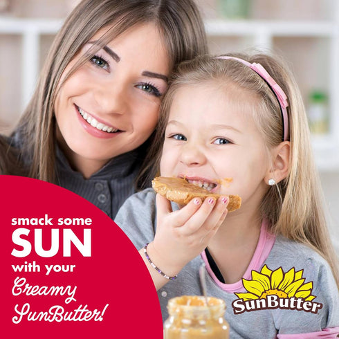 16 (Pack 6) Packaging SunButter Creamy Sunflower Seed Butter, Ounce of - May Vary