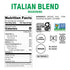 0.7 Oz, Fody Foods Italian Blend Seasoning, Garlic and Onion Free, Low FODMAP Certified, Gut & IBS Friendly, Vegan