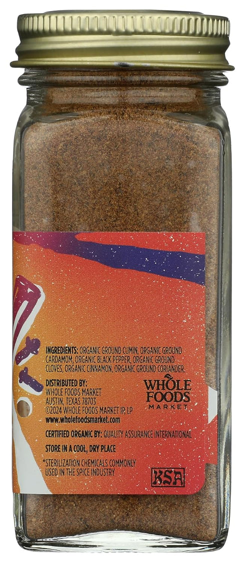 1.9 Whole Foods Market, Organic Garam Masala Spice Blend, Ounce