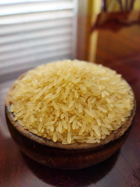 Prid Grains 5 lb Premium Parboiled Rice, Bag, Medium
