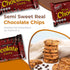 Lieber’s Vegan Semi-Sweet Real Chocolate Chips, 9 oz, Gluten Free, Dairy Free, Low Calorie for Baking