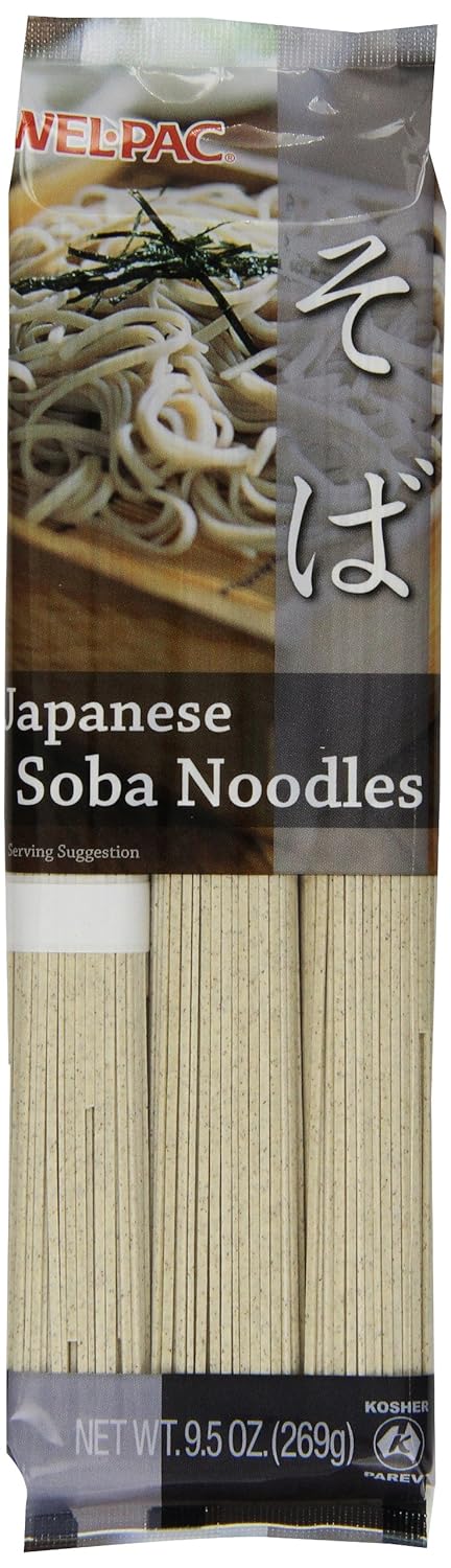 Wel-Pac Welpac Soba Noodles, 9.5 Ounce (Pack of 12)