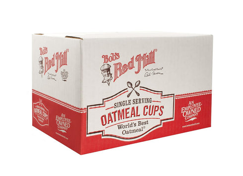 1.81 12 Bobs Red Mill Classic Oatmeal Cup, Ounce - per case.