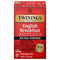 Twinings English Breakfast Extra Strong Black Tea Individually Wrapped Bags, 20 Count