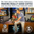 100% 12 oz Stella Blue Ground Coffee, Big Cat Blend, Medium Roast, Fresh Coffee Ground Arabica, Smooth Balanced Roast