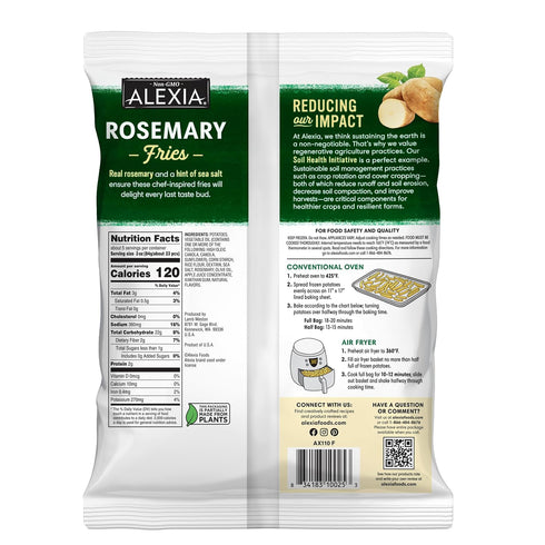 16 OZ ALEXIA FOODS Rosemary Fries With Sea Salt