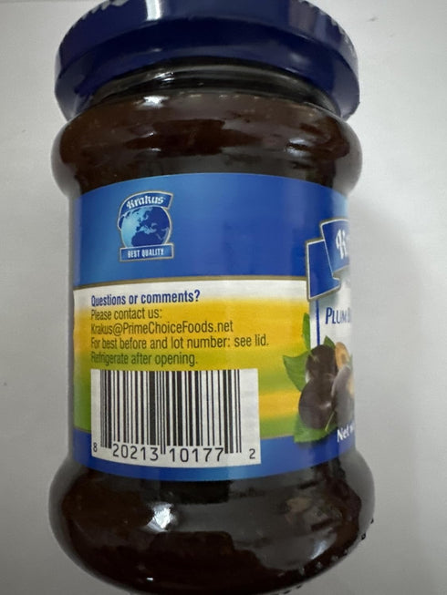 Krakus 2 pack 9.88 oz (280g) JAM PLUM BUTTER POVIDEL x Powidlo Sliwkowe. Product of Poland.
