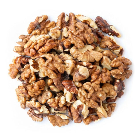 4 Omega-3 Food to Live - California Walnuts Halves & Pieces, Ounces Raw, Unsalted, Shelled, Vegan, Kosher, Sirtfood