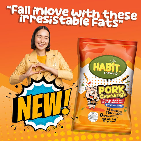 HABIT(have it) Pork Cracklings Habit Pork Cracklings