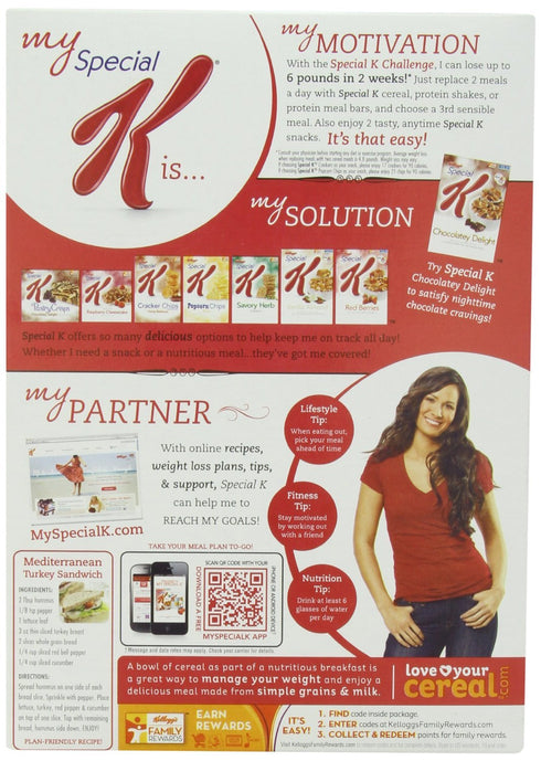 Kellogg's 12.1 (3 Pack) Special K Cinnamon Pecan Cereal, Ounce