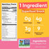 Yammy 1 (1.2oz Pack 12) Dried Dragon Fruit Chips for Drinks Refreshers, Healthy Ingredient Superfood Snack, Crunchy