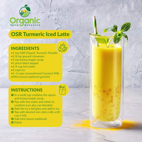 8 oz (226 Organic Spice Resource Turmeric Root Powder, g)