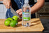 Hal's New York Seltzer Water 20 Oz (Pack 12) , Lime Sparkling Water, Fl Bottles