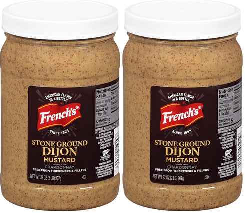 French's Stone Ground Dijon Mustard, 32 oz - One 32 Ounce Container