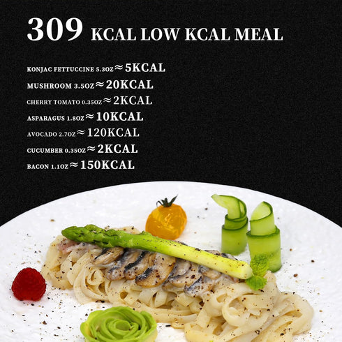 8 Pack 53.61 Oz YUHO Shirataki Konjac Noodles Fettuccine Keto Pasta Gluten Free Low Carbs Vegan Fat Free Plant Based