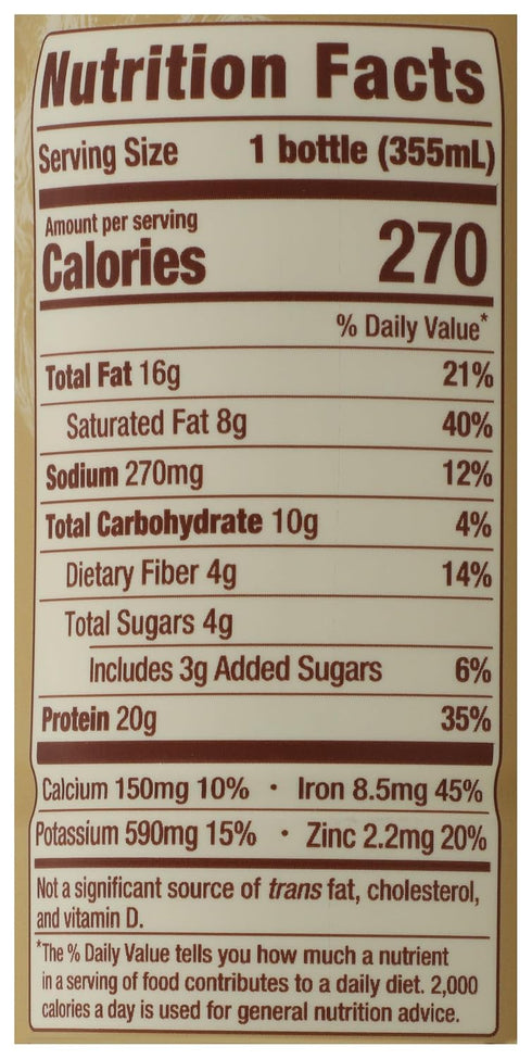 12 REBBL Organic Hazelnut Chocolate Protein, FZ