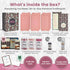 Sweetly Whispered 6 12 Set DIY Chocolate Bar Kit Silicone Molds, Gift Bags, Digital Guide, Sprinkles, Food Coloring