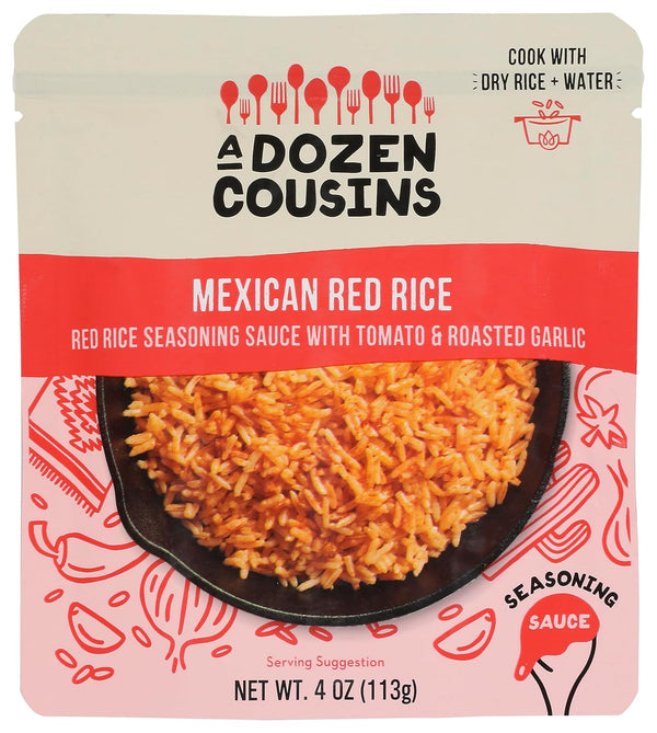 A Dozen Cousins Mexican Red Rice Seasoning Sauce, Non GMO, Gluten Free,