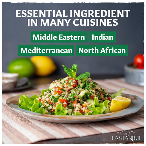 6.3oz, Seasoning,%100 Eastanbul Dried Mint, Dried Mint for Cooking, Peppermint Leaves, Perfect for Tea Loose Leaf