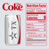 Pack 7.5 oz, 10 Pack Diet Coke Soda Soft Drink Fridge Mini Cans, fl