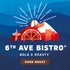 6th 100% 6 (12 oz Seattles Best Coffee, Dark Roast Ground Coffee, Ave Bistro, Arabica, Bags Each)