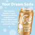 0 0 12oz (1 Count) Nixie Organic Zero Sugar Soda, Cream Soda, Sugar, Calories, Healthy Soda Pop, Non-GMO, Caffeine